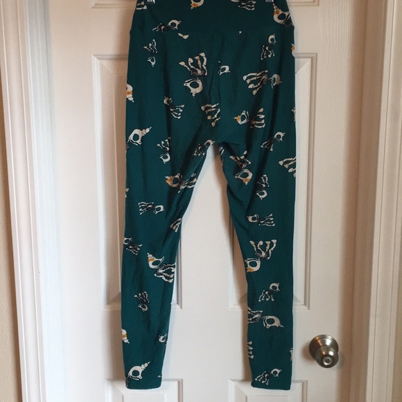 Unicorn skeleton bow leggings - Picture 2 of 6